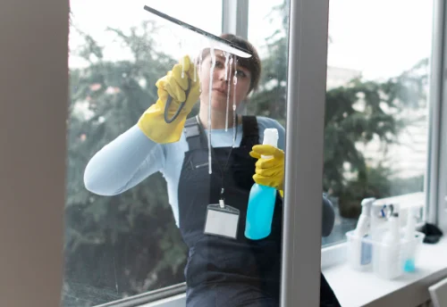 Nettoyage de vitres intérieures et extérieures à Marcilly-le-Châtel